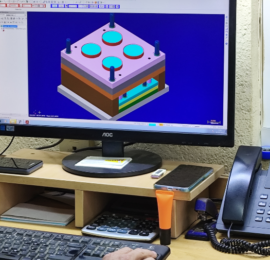 Maqueta creada por la empresa Franmol S.L.